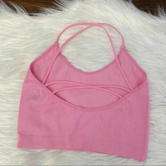 Pink Colsie bralette NWOT - Picture 2 of 3